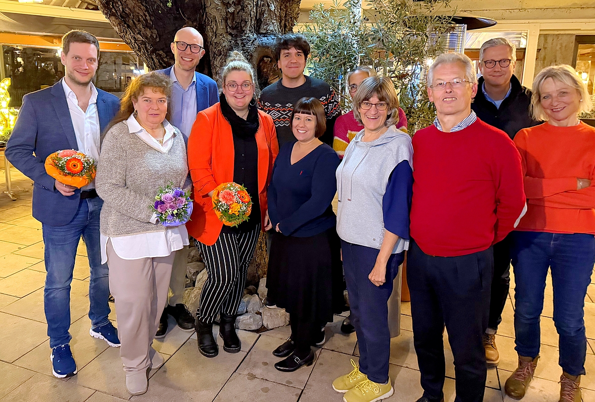 Kandidaten der Germeringer Liste bei der Aufstellungsversammlung